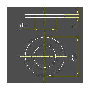 Unterlegsscheibe DIN 125 A |  ISO 7089 | M 6