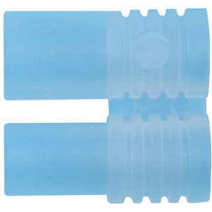 Kunststoff-Griff für Stecker / Buchse 3,5 mm klar
