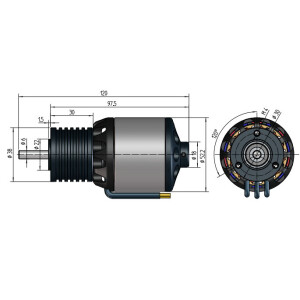 NT430-30-L | 14 Pol | 20 W