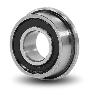 Flanschkugellager F696 2RS | 6 x 15 x 5 mm