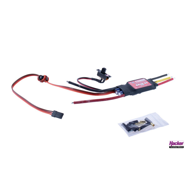 SPIN 33 Pro (2 - 6 Lipo, 33A, BEC 2.5A)