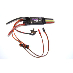 MasterSPIN 66 Pro (2 - 6 Lipo, 66A, BEC 2.5A)