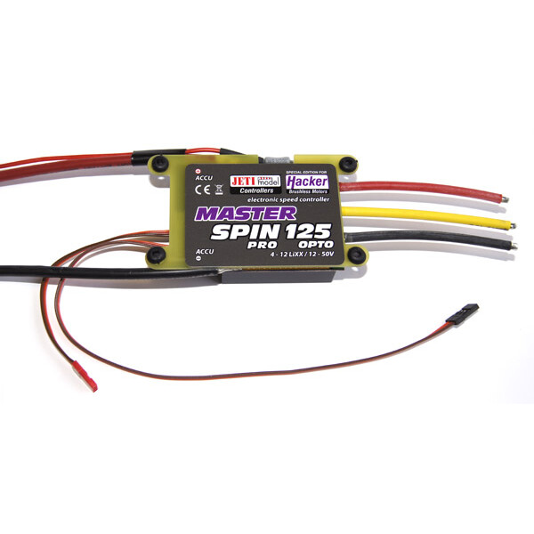 SPIN 125 Pro OPTO (4 - 12 Lipo, 125A, Optokoppler)