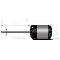 NT350-28-Z Triton | 14 Pol | 18 W | FES | 440 kV