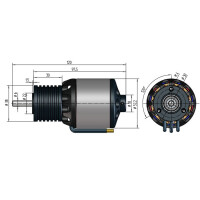 NT430-30-L | 14 Pol | 17 W