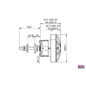 Q80-11S 28-Pole kv205 F3A