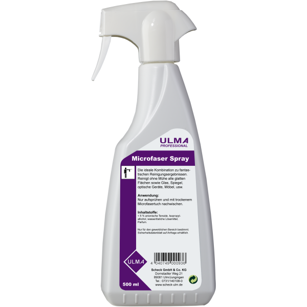 Microfaser-Spray