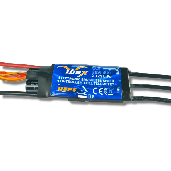 Ibex 65A Brushless Controller 4-12s BEC Telemetrie