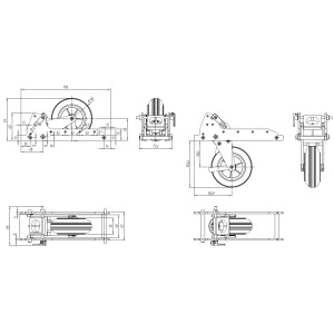 FEMA M | 5-10kg | M1:4  - 1:3,5 | FEMAwheel 90 mm