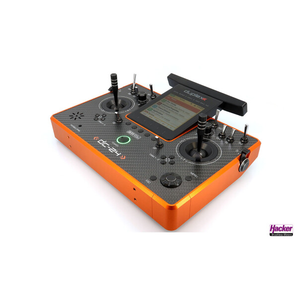 Pultsender DC-24 II Rev.2 - Carbon Line Orange inkl. DUPLEX 2.4EX REX 12 Assist