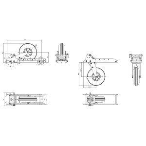 FEMA DUO L | 8-20 kg | M1:3 | FEMAwheel 127 mm