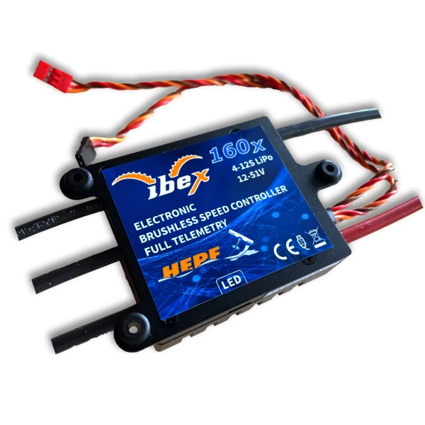 IBEX 160A Brushless Controller 4-12s eXtra cooling