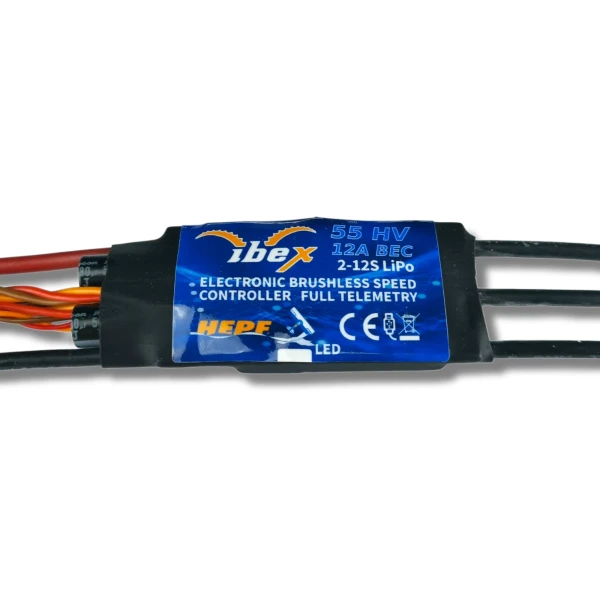 IBEX 55A Brushless Controller 4-12s BEC Telemetrie