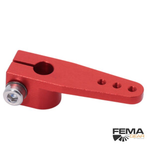 FEMA | Anlenkhebel aus Aluminium, 5 mm Bohrung red