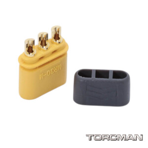 MR30 | Stecker | 2,0mm | 3-polig | flach