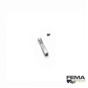FEMA | Gabelkopf gewinkelt 45° M3/D2 mit Gewindepin
