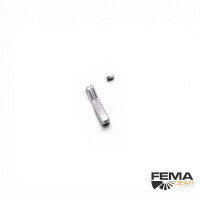 FEMA | Gabelkopf gewinkelt 45° M3/D2 mit Gewindepin