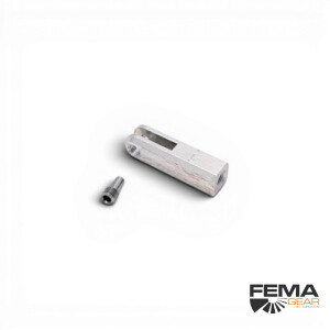 FEMA | Gabelkopf M3/D2 mit Gewindepin