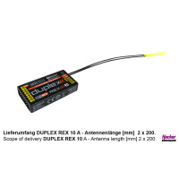 DUPLEX 2.4EX Empfänger REX 10 Assist