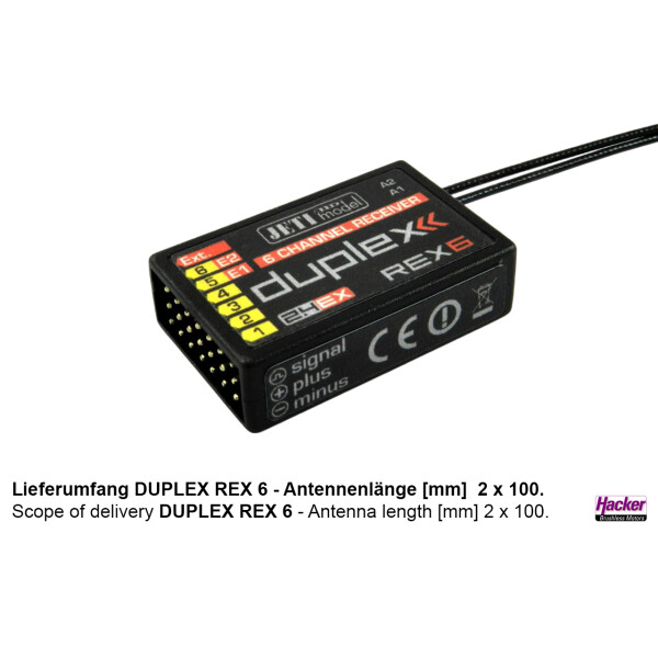 DUPLEX 2.4EX Empfänger REX 6