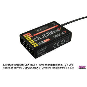 DUPLEX 2.4EX Empfänger REX 7
