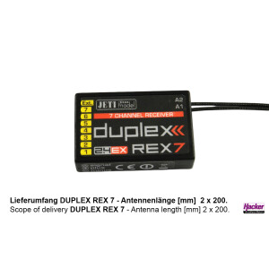 DUPLEX 2.4EX Empfänger REX 7