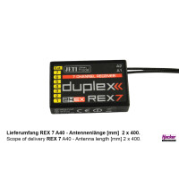 DUPLEX 2.4EX Empfänger REX 7 A40