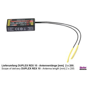 DUPLEX 2.4EX Empfänger REX 10