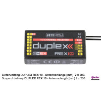DUPLEX 2.4EX Empfänger REX 10