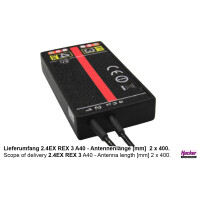 JETI DUPLEX 2.4EX Empfänger REX 3 A40