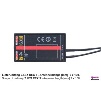 JETI DUPLEX 2.4EX Empfänger REX 3