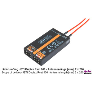 JETI DUPLEX Empfänger Rsat 900