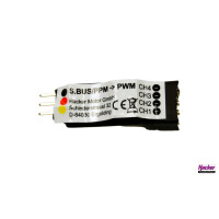 S.BUS/PPM->PWM Converter CH1-4