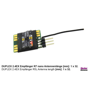 JETI DUPLEX 2.4EX Empfänger R7 nano