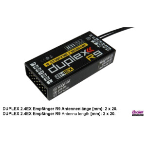 JETI DUPLEX 2.4EX Empfänger R9