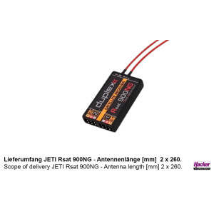 JETI DUPLEX Empfänger Rsat 900NG