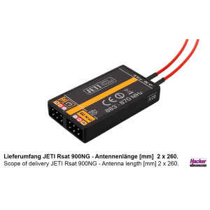 JETI DUPLEX Empfänger Rsat 900NG