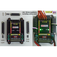 JETI DUPLEX 2.4EX Central Box 310 + 2x Rsat2 + RC Switch