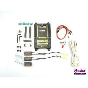JETI DUPLEX 2.4EX Central Box 400 + 2x Rsat2 + RC Switch