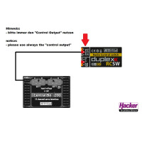 JETI DUPLEX 2.4EX Central Box 400 + 2x Rsat2 + RC Switch