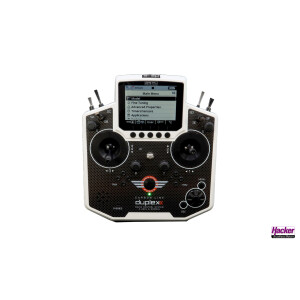 JETI Handsender DS-12 Special Edition 2024 Carbon White Multimode inkl. Jeti DUPLEX R9