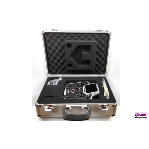 JETI Handsender DS-12 Special Edition 2024 Carbon White Multimode inkl. Jeti DUPLEX R9