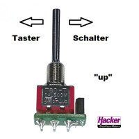 Tastschalter UP DS Sender DUPLEX 2,4EX