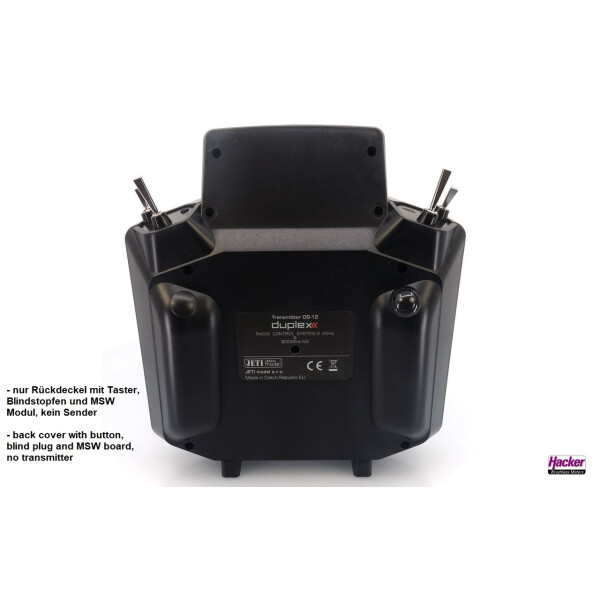 Gehäuse Rückseite DS-12 für F3K