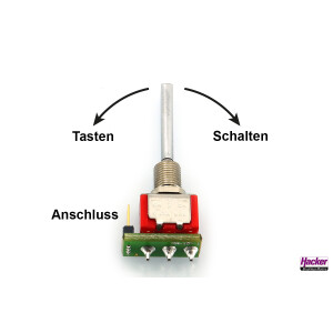 Tastschalter DOWN(up) DS-24 II Sender