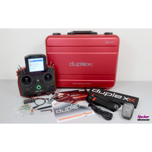 JETI Handsender DS-24 II Carbon Line Ruby