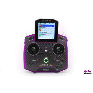 JETI Handsender DS-24 II Carbon Line Purple