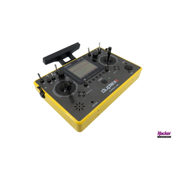 JETI Pultsender DC-16 II Carbon Line Yellow Multimode inkl. REX 10
