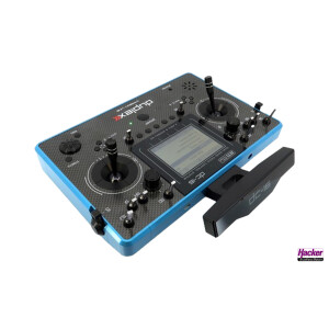 JETI Pultsender DC-16 II Carbon Line Blue Multimode inkl. REX 10