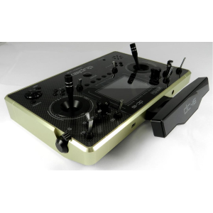 JETI Pultsender DC-16 II Carbon Line Light Yellow Multimode